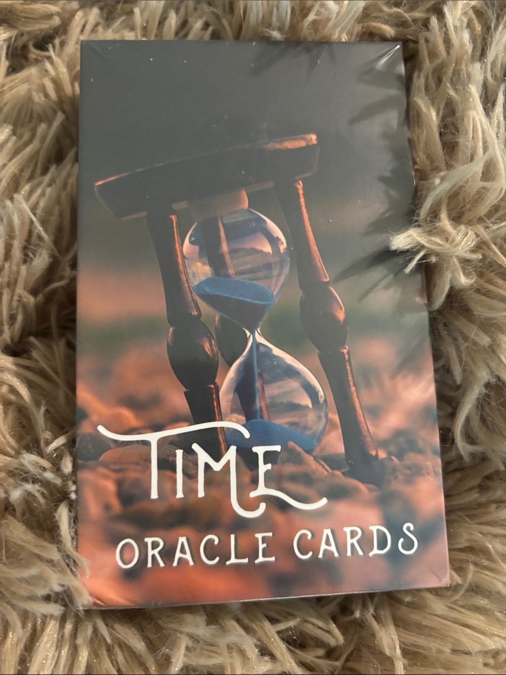 Time Oracle Cards Deck - Hourglass Artwork